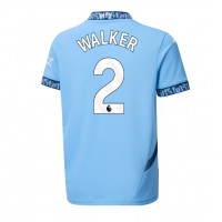 Manchester City Kyle Walker #2 Domáci futbalový dres 2024-25 Krátky Rukáv